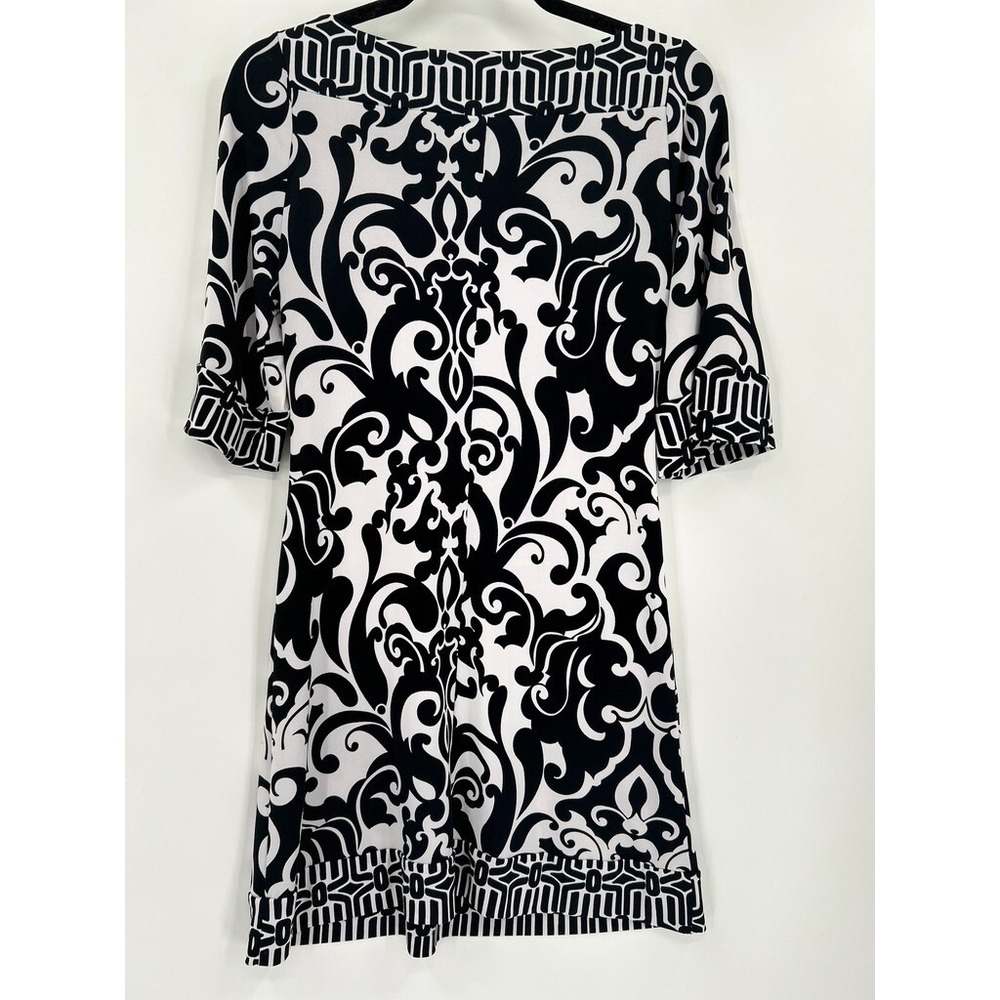 Candies Womens Size S Black & White Shift Dress View 5